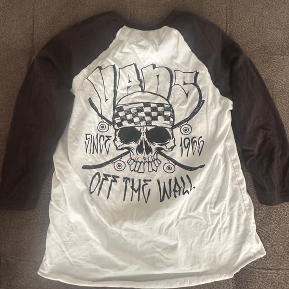 Vans Off the Wall Baseball Tee - Picture 2 of 3
